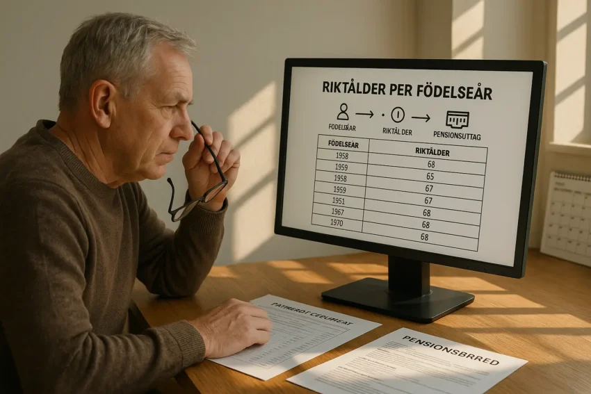 Riktålder för pension: Allt du behöver veta om den nya pensionsåldern i Sverige2025-10-29T11:33:41.380Z